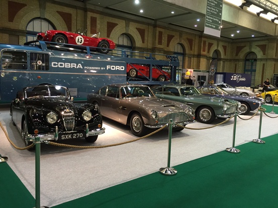 JD Classics were pleased to attend the weekend's Classic and Sports Car Show at Alexandra Palace with a total of 13 vehicles on static display